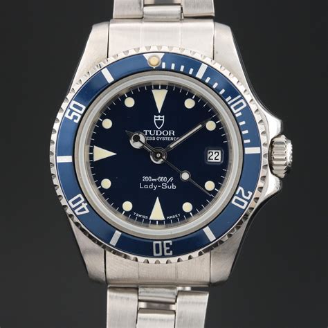 tudor sub blu|tudor lady sub.